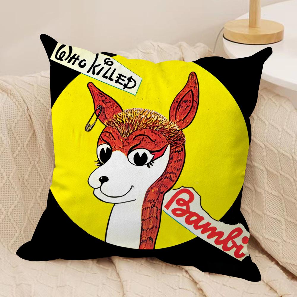 S-Sex pistols Rocková kapela Povlak na polštář Měkký plyš Oboustranně potištěný Polštář na pohovku Povlak na polštář | Útulná celoroční dekorace Dárek