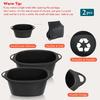 Silicone Slow Cooker Liners Compatible with Ninja Possible Cooker Pro 8.5 Quart