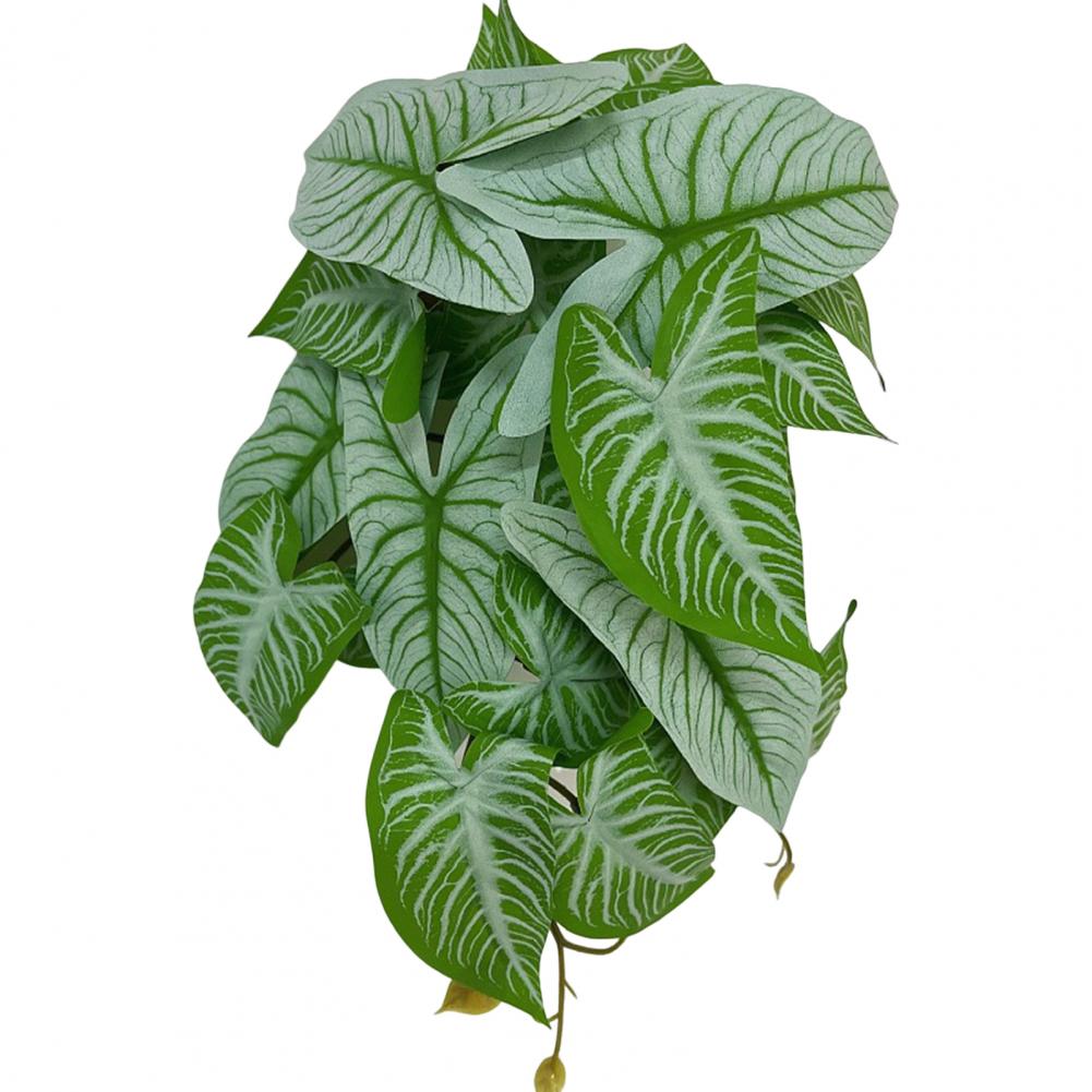 1pc Artificial Plant Green Dill Flower Rattan Leaves Party Home Decor Turtle Leaf Wedding Festival Decoration Fake Flowers