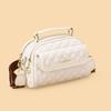 Bolsa losango nova moda feminina bolsa de ombro simples e versátil de grande capacidade de três camadas