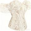 Lace Sleeve Strapless Body Shaper Corset for Women – European & American Slimming Short Sleeve Design