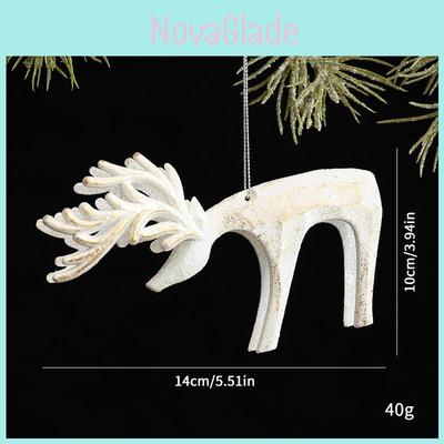 Classic Christmas Tree Decorations With Snowflake Mermaid Angel Design Pendant For Holiday Decor