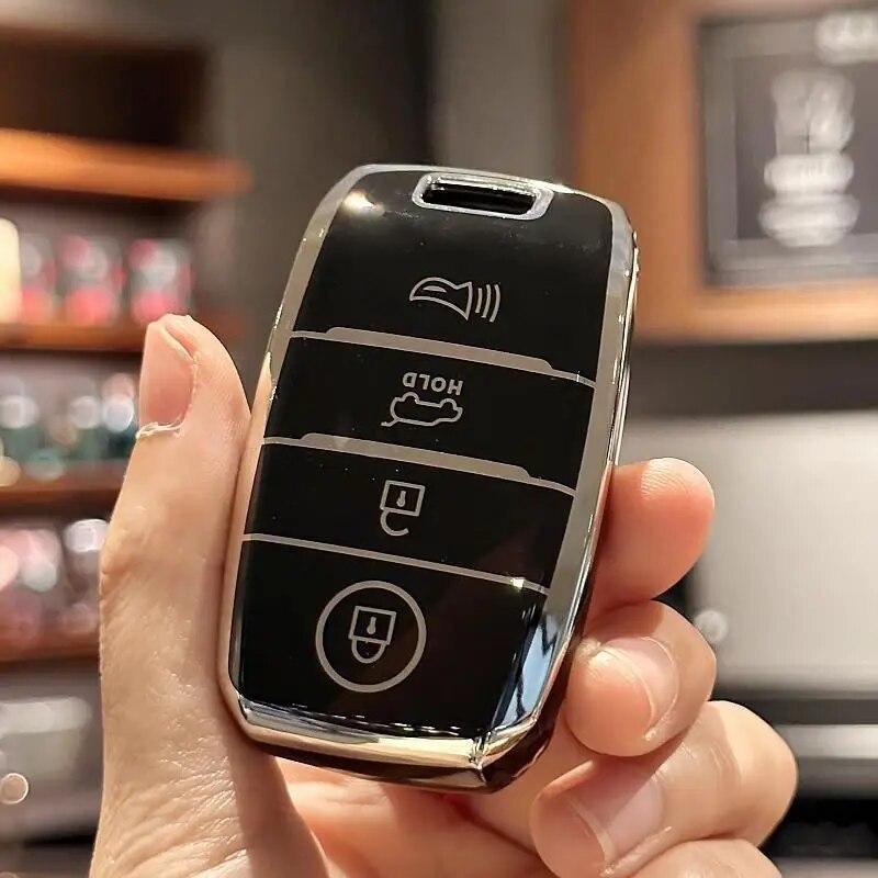 

Чехол-брелок для смарт-ключа Kia Forte Koup Niro Optima Rio Sorento Soul Sportage