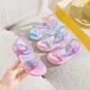 Jelly Color Girls Sandals Student Korean Princess Shoes Soft Bottom Beach Shoes Girls Flat Sandals for Children