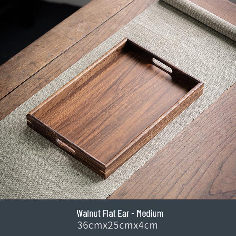 Walnut Wood Dry Brew Tea Tray