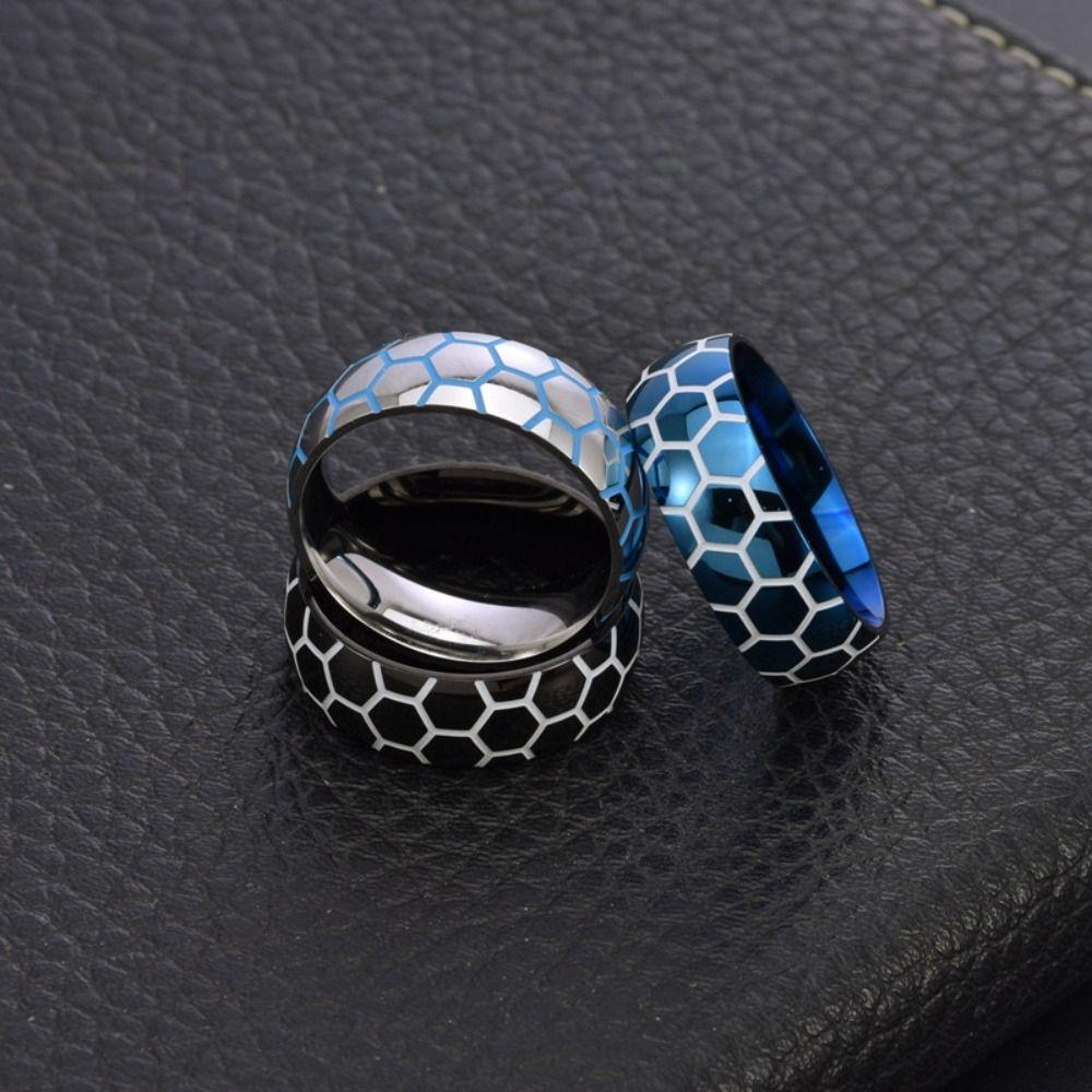 Matte Finish Wedding Ring Simple Design Men Ring Stylish Engagement Ring Wedding Ceremony