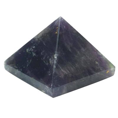 Ametyst Pyramid Ajna Symbol Feng Shui Duchovní energie pyramidy