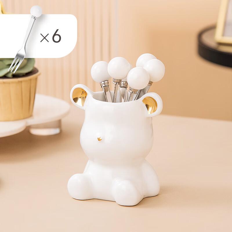 Декоративный набор фруктовых вилок LISM