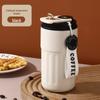 Smart Temperature Display Stainless Steel Travel Mug - Portable Insulated Coffee Cup