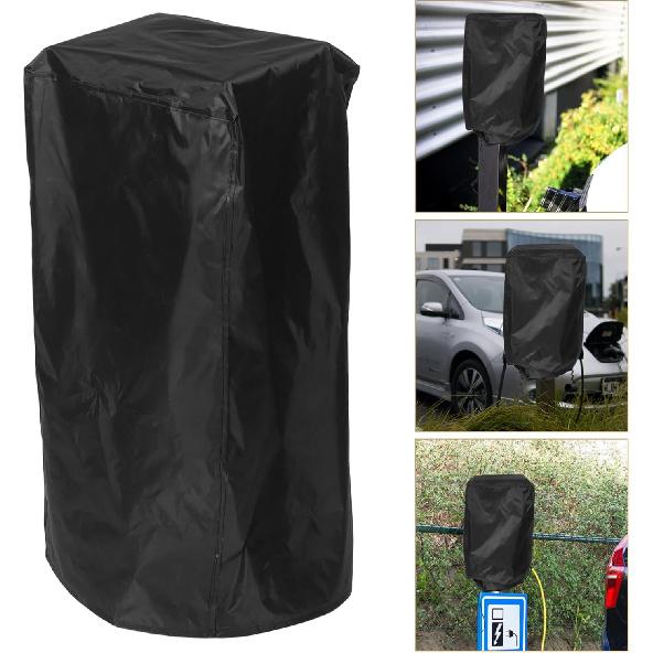 Outdoor EV Charger Post Cover: Waterproof Protective Case for Electric Vehicle Charging Station, Weather-Resistant & Dustproof, 27.5 X 13.8 X 9.8