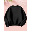 Girls' Creative "Duck Playing in Water" Element Print Crewneck Sweatshirt, Long Sleeve, Casual Style, Hand Wash or Dry Clean