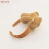 Hot! Cute Plush Bear Hair Clip Hairband Sweet Cartoon Style Fashionable Hair Accessories Side Clip Versatile Matching For Women