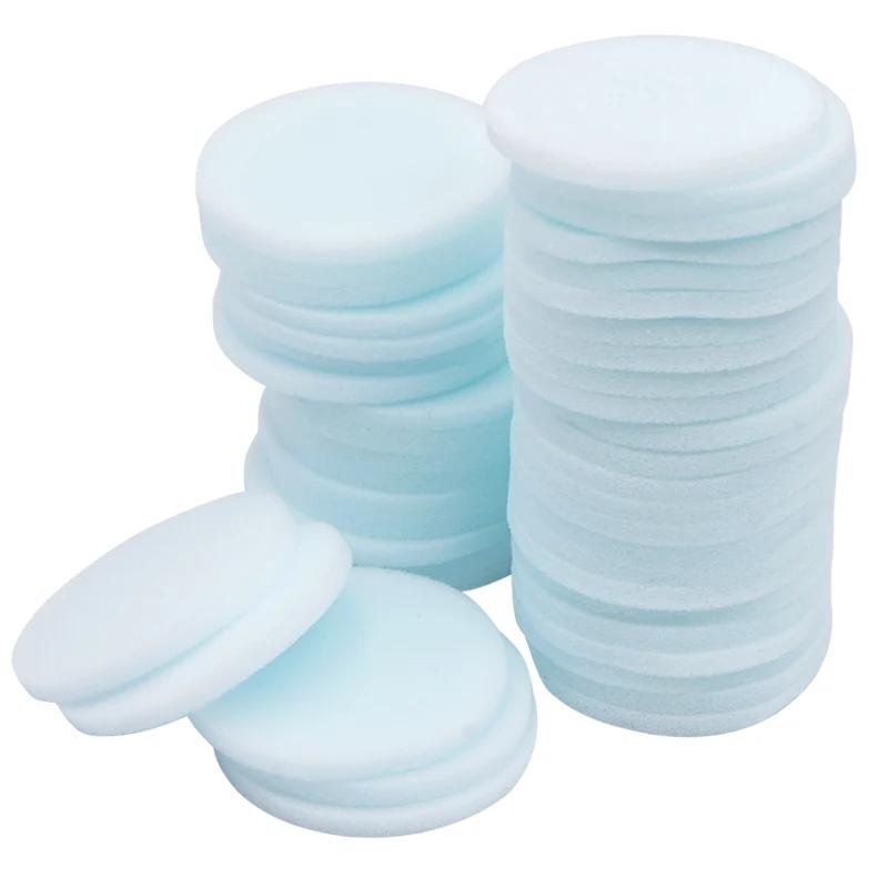 50 Stück Einweg Schwammkissen Dental Endo Feilen Reinigungsschaum 6,5 cm Weich Zahnarzt Schaum Ersatz Schwammkissen Dentalbedarf