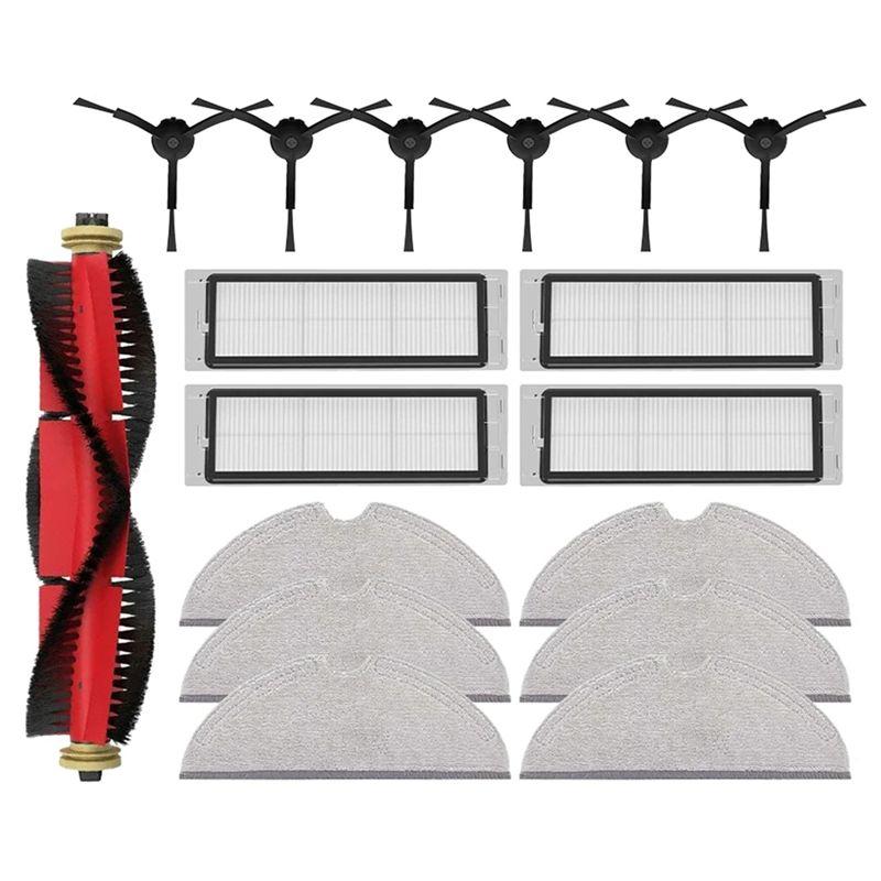A20F-For Roborock S5 S50 S51 S55 S6 S60 S6 Pure Robot Vacuum Cleaner Main Side Brush HEPA Filter Mop Cloth Spare Parts