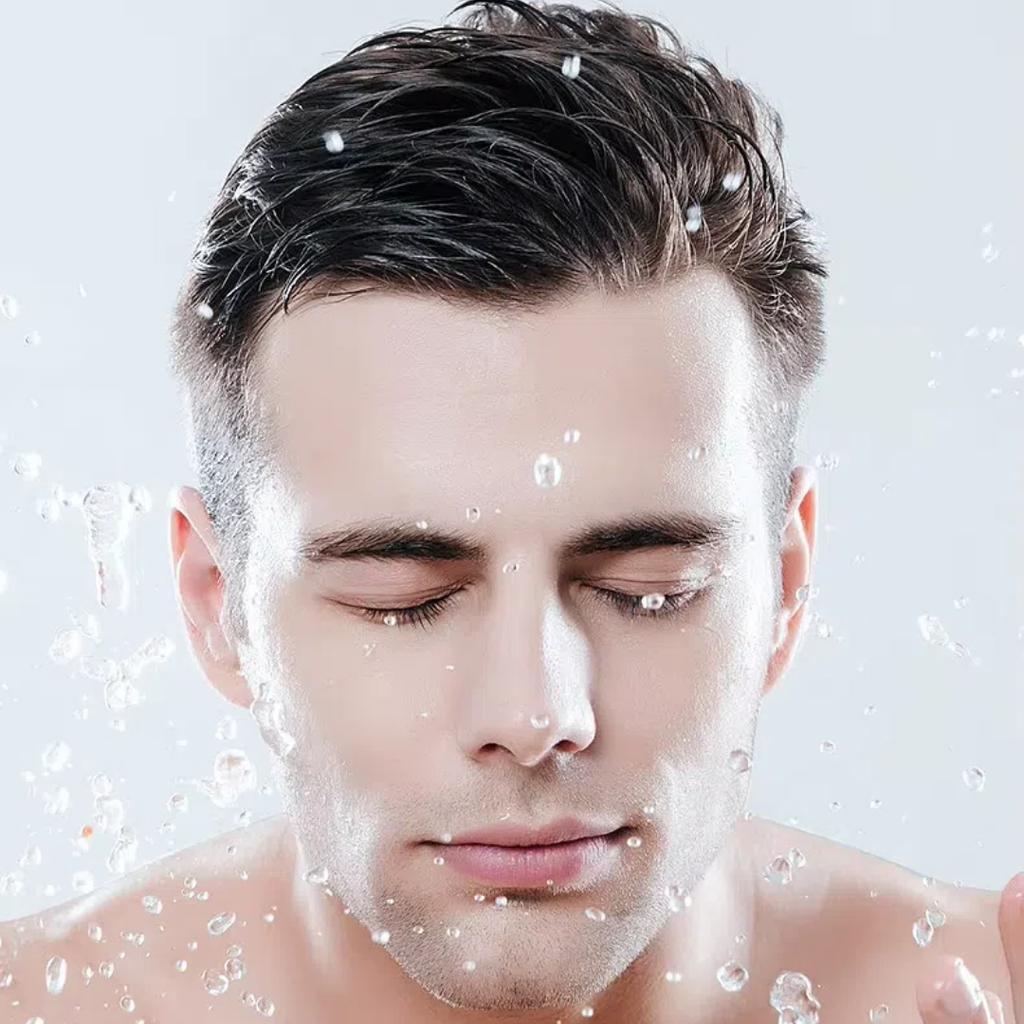 Pánský čisticí přípravek na obličej Bez mýdla Oil Control Jemné čištění Přírodní mužská péče o pleť Aminokyselinový sopečný bahenní obličej pro muže