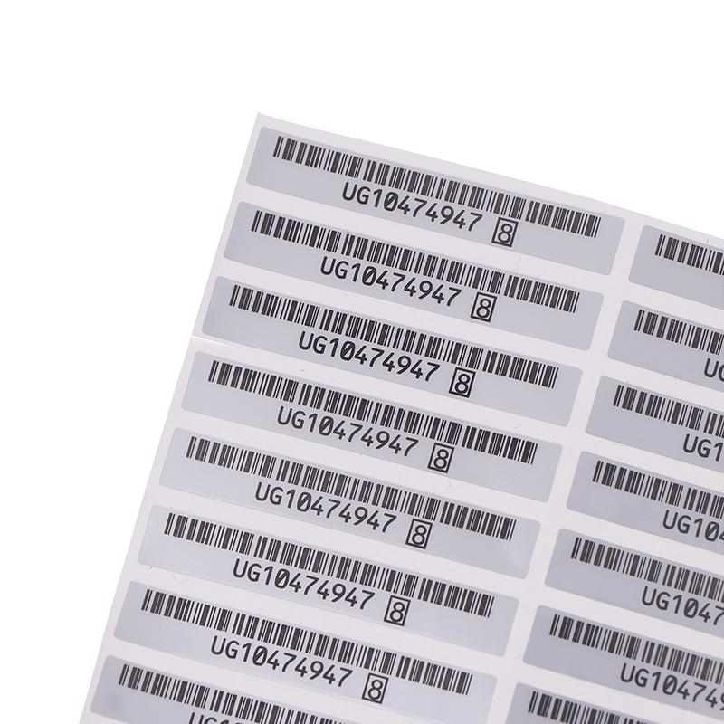 20Pcs For Ndsl Barcode Serial Number Back Patch Barcode Label For 3Ds 3Dsxl  3Ds Xl Ll Ndsixl Universal