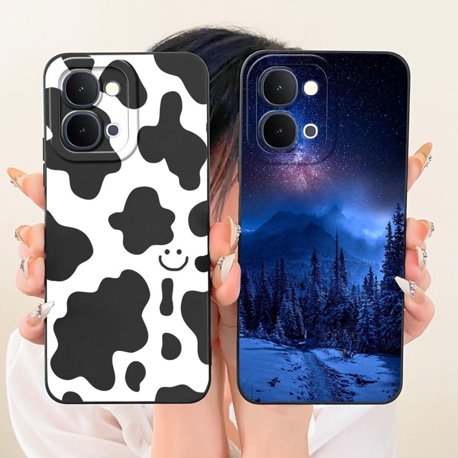 For Vivo Y31d 4G Case V2543 Stylish Girls Butterfly Painted Cover Soft TPU Phone Case For Vivo Y51 Pro 5G V2544 Vivo Y500i Shell