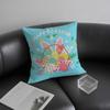 Easter Happy Cushion Cover Pillowcase Ultra Soft Skin Friendly Fabric Cloud Like Comfort & Concealed Zipper