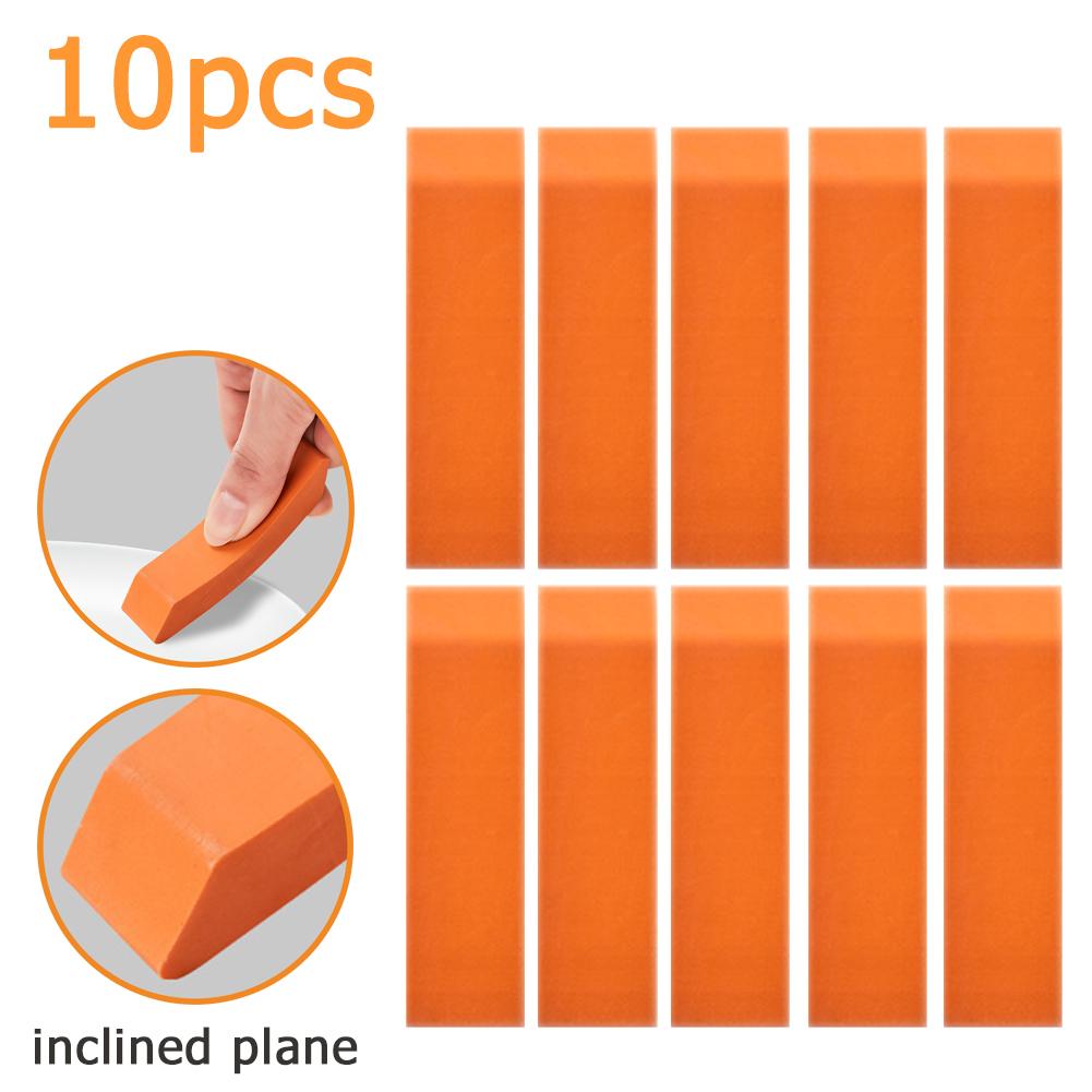 10-1pcs Easy Limescale Eraser Rust Remover Bathroom Glass Rubber Eraser Household Kitchen Cleaning Grinding Tools Accessories