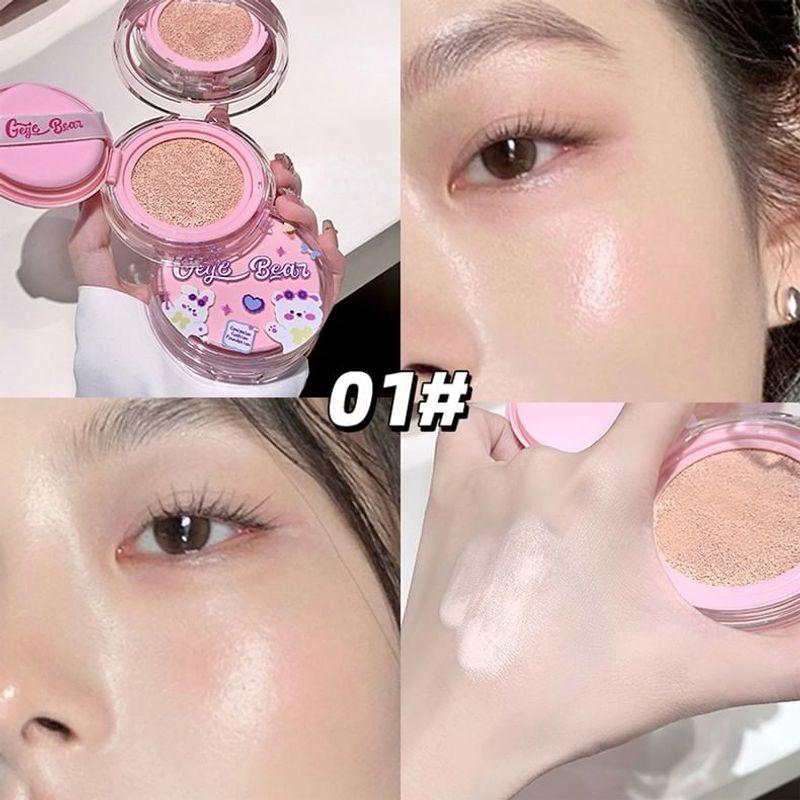 Gege Bear - Water Mist Moisturizing Concealer Cushion Cream - 2 Shades