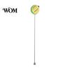 Cartoon Fruit Stirrer Cocktail Stir Stick, Stainless Steel Mixing with Durian Pineapple Strawberry Smooth Stick Watermelon Rubber Top Decor, Drink for