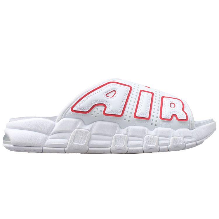 Nike  Air More Uptempo Slide White University Red Women Sneakers FD9885-100