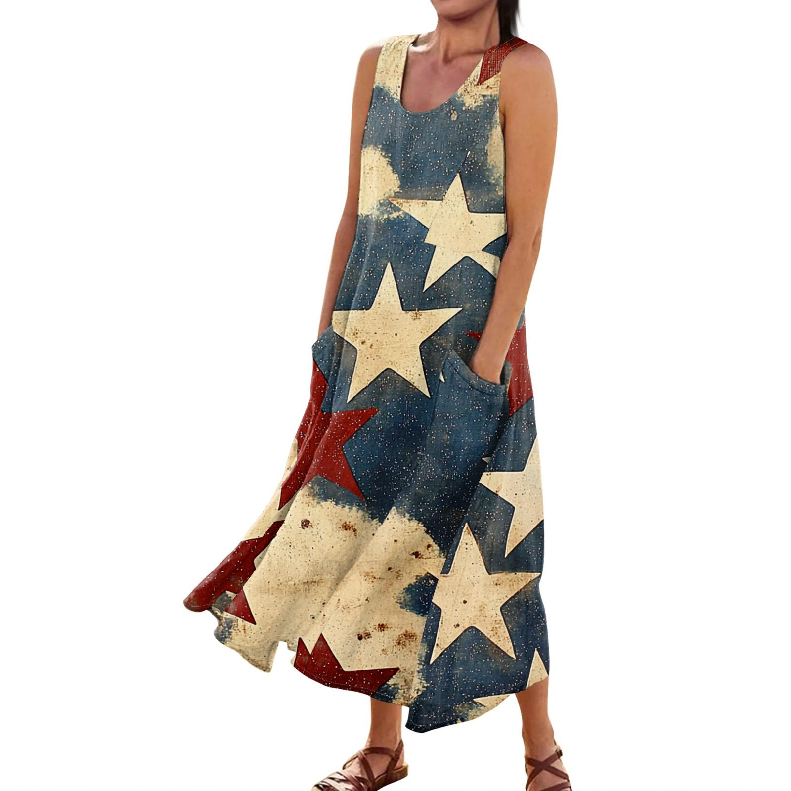 

Летнее платье женские летние с круглым вырезом без рукавов на открытом воздухе повседневные платья в стиле бохо с рюшами XL киноварь