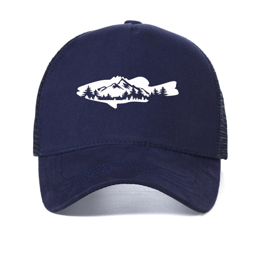 

Forest and Fish Unisex/Women print baseball cap Funny Retro Hip Hop Harajuku Streets caps fashion causal adjustable snapback hats Adjustable