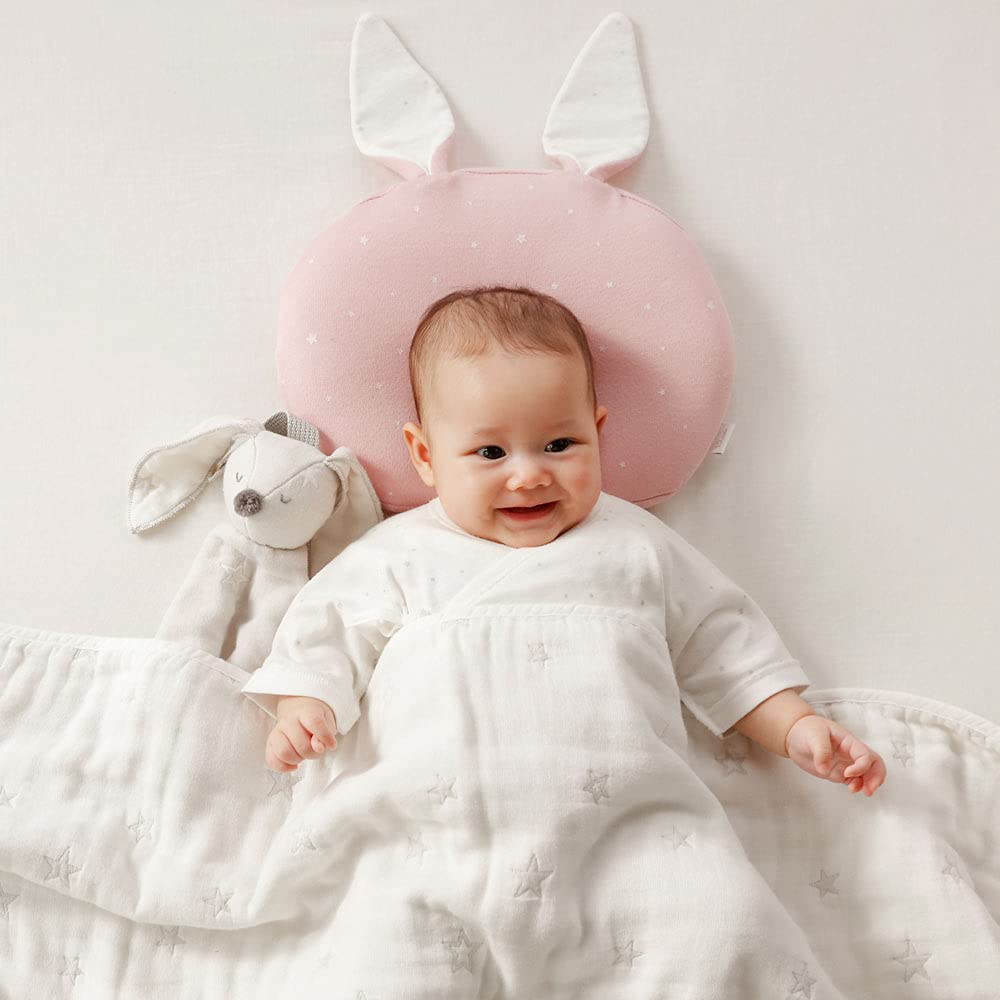 10mois Fluffy Gauze (6-Layer Gauze) Mini Me Baby Toy, Gray, 21251032