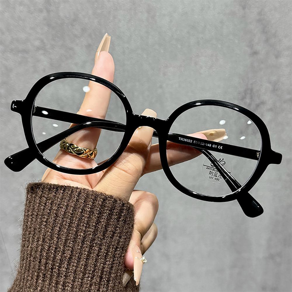 

Модные очки Ретро очки с круглой оправой Очки с защитой от синего света Легкие для повседневной носки Офисные Женские Beige