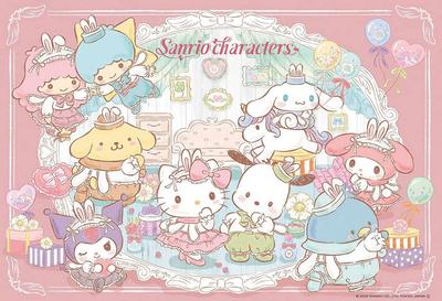 BEVERLY (BEVERLY) [Fabricado no Japão] Quebra-cabeça de 300 peças Beverly, Personagens Sanrio, Coordenadas Combinadas (26 x 38 cm) 300-023