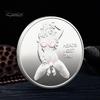 Sexy Women Coin Heads And Tails Date Night Coin Metal Double-Sided Lucky Token Adults Challenge Coin Prank Gift for Men Women Valentine's Day