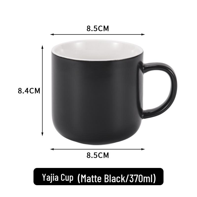 Luxury Matte Ceramic Tea & Coffee Mug Set for Guests