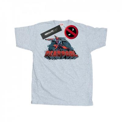 Mens Deadpool Sword Logo T-Shirt