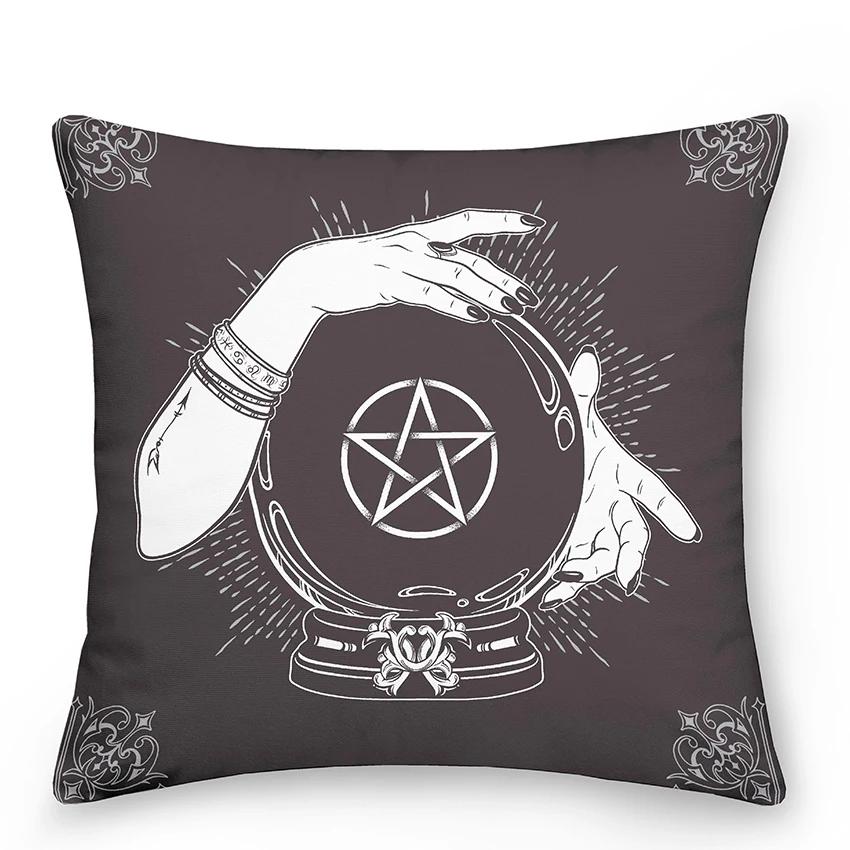 

Наволочка Boho Decor Home Square Tarot Sun Moon Cushion 40x40cm