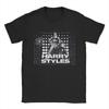 Unisex Unisex Harrys Kiss All The Time Album T Shirts Styles Pure Cotton Tops Vintage Short Sleeve Crewneck Tees Plus Size Tshirt