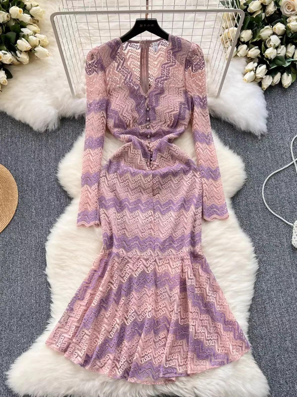 Новое весеннее сексуальное платье Hugh End — фото 8