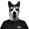 Cute Husky Funny Animal Headgear Masquerade Live Broadcast Mask Halloween Party Performance Props