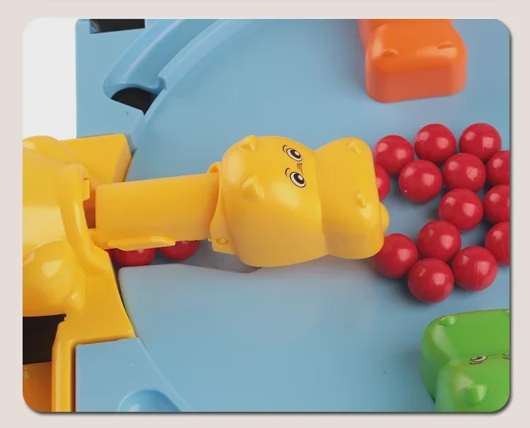 Cross-Border Hippo Bead Game: Interactive Hungry Hippo Educational Toy for Kids