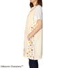 Moomin Colorful Beige Total 84cm Apron, Dots, [ST-IM0056], M-L Size, Bust Approx. 79-94cm, Length Approx.