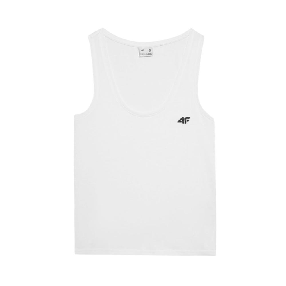 4F Womens/Ladies Plain Slim Tank Top