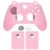 PlayVital Silicone Cover for Xbox Series Sakura Kitten Design Grip Cover Thumbstick Caps Stickers Soft Rubber Case for Xbox Wireless Controllers X/S