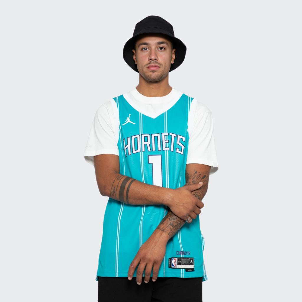 Jordan Retro NBA Jersey With Logo Print And Number Men Basketball Vest Blue DN1998-415