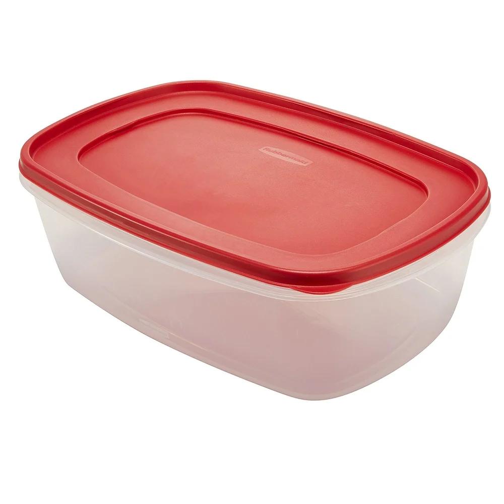 Easy Find Lids Lebensmittelaufbewahrungsbehälter Groß BPA-freier Kunststoff Nestbar Meal Prep Stapelbarer Küchenorganizer 10qt Spülmaschinenfest