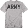 Popfunk U.S. Army Logo Faded Vintage T Shirt (Heather Gray)