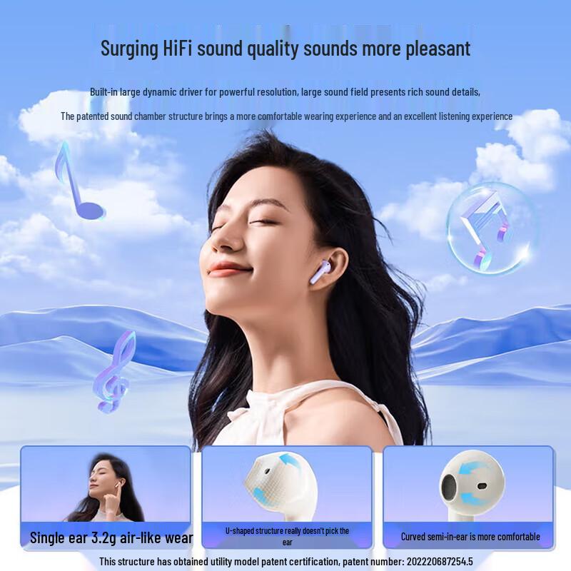 Edifier Zero Air True Wireless Semi-in-ear Earbuds