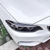 Carbon Fiber Headlight Eyebrow For BMW 2 Series F22 F23 2015-2019 Front Head Light Lamp Cover Trim Headlamp Eyelid Sticker