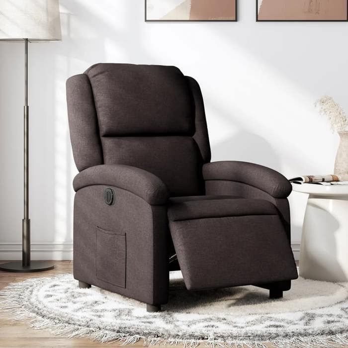 VidaXL Electric Recliner, Relaxation Chair with Adjustable Backrest and Footrest, Living Room Seat, Modern, 3204145