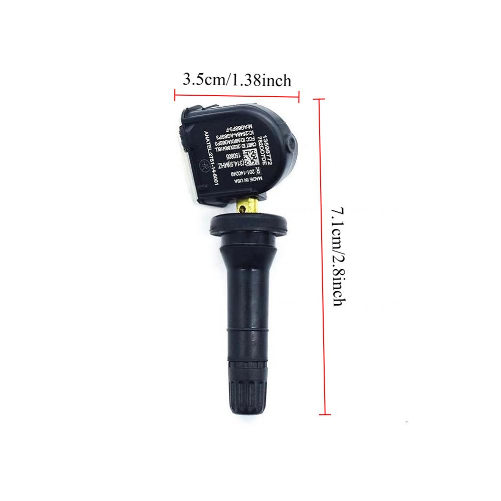 TPMS Sensor Waterproof Car Tire Detector Real Time for Ford Mondeo Taurus EV6T1A180CB 2036832 2318530 Tire Pressure Monitor