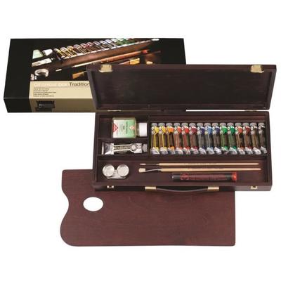 REMBRANDT Oil Wooden Box Traditional